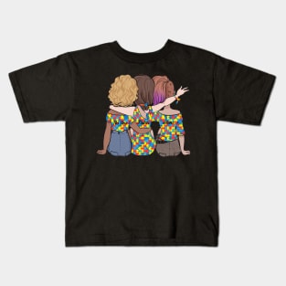 Autism Awareness T-Shirt for Women Kids T-Shirt